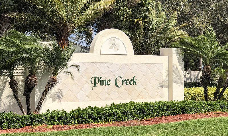 Photo of Pine Creek Sign