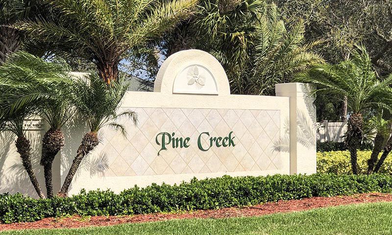 Photo of Pine Creek Sign